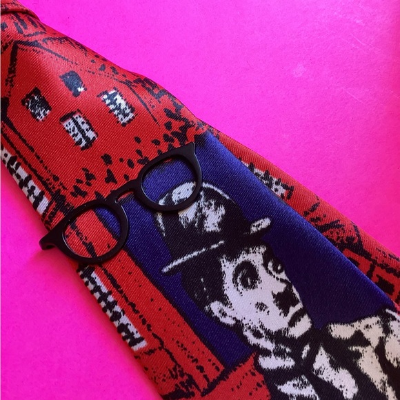 DUDE FASHION Charlie Chaplin silk - Picture 5 of 5